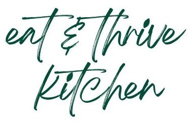 Eat & thrive kitchen multiline logo